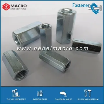 high tensile strength quality carbon steel M16 bar connector
