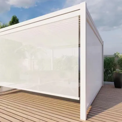 Modern Automatic Waterproof Outdoor Garden Courtyard Bower