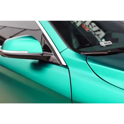 Metal Emerald Car Wrap