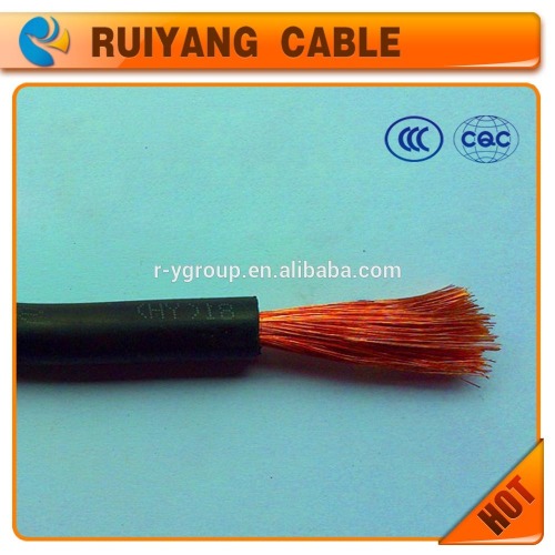 Rubber Jacket 500v1*50 Welding Machine Cable, High Quality Rubber