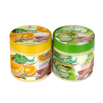 Natural Foot Scrub & Body Scrub: Exfoliating Cream with Whitening & Moisturizing Properties