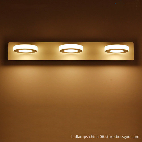 Waterproof Anti-Fog LED Wall Light for Bathroom Mirror Installation