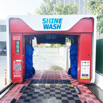 Intelligent Auto Rollover Car Wash Machine