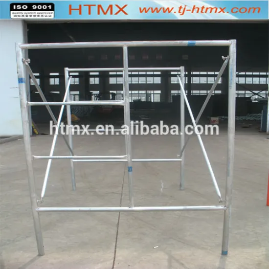Q235 painted best price metal ladder construction type scaffolding for sale