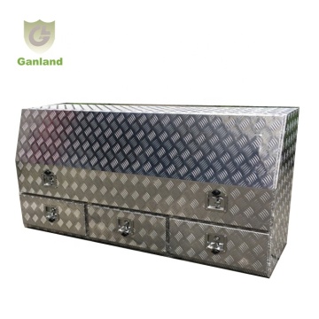 Yan açılış ağır hizmet tipi paslanmaz çelik kamyon alet kutusu GL-25111