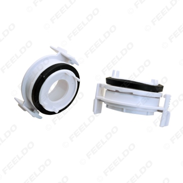 2PCS Car Bulbs Socket Adapter for E46 3-Series (1999-2005) H7 HID Xenon Bulb Low Beam Installation