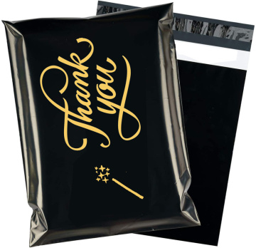 High End Matte Custom Printed Thick Poly Mailers with Strong Self Sealing