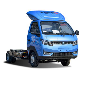 2 sedili per camion elettrico a fila singola Lanqing LPE3 Mini Box con 6 pneumatici