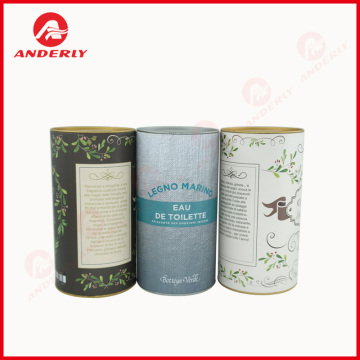 Customized Tinplate Lid And Bottom Paper Tube