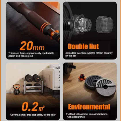 ZY FITNESS: 4-in-1 Push Up Bar & Strength Training Set