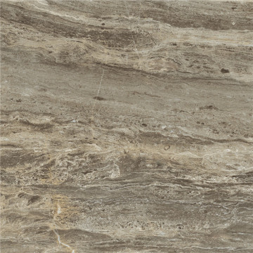 Dark Grey Marble Vitrified Polished Porcelain Wall Tile (QYP8036)