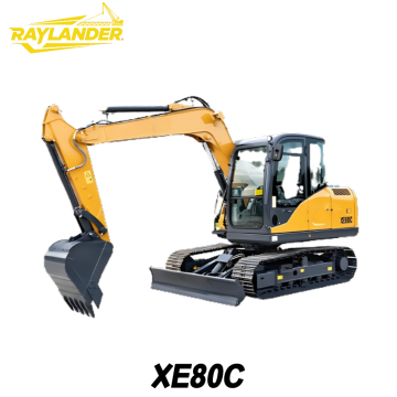 Высокая производительность экскаватора XE80C