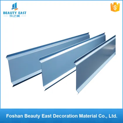 Customized metal lighting decoration material aluminum grid ceiling tiles