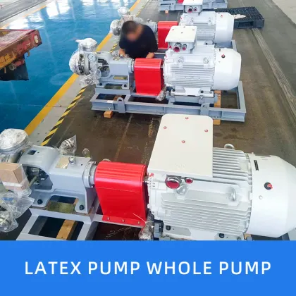 Latex pump whole pump