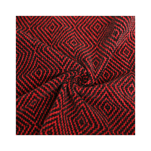 Chenille garnfärgat stickat tyg Chenille fleece tyg