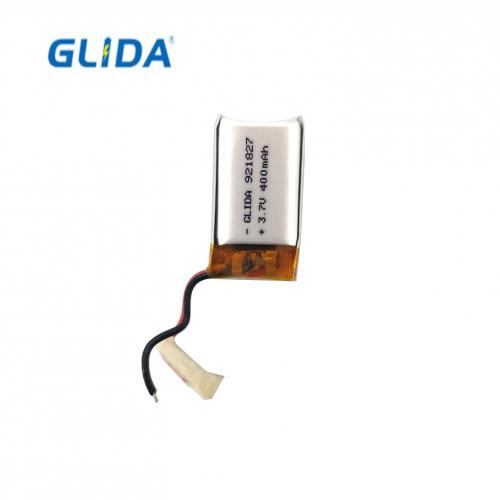 rechargeable lithium polymer battery 921827 400mah 3.7V