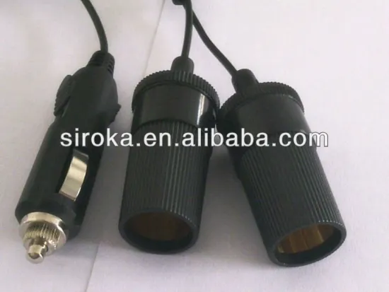 DC 12V Car Charger Cigarette Lighter Adapter For Smart Phones