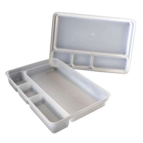 ISO13485 medical sterile four compartment pp blister tray