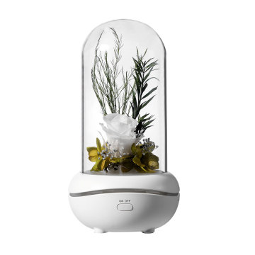 Hotel Flower scent easential oil diffuser LED light