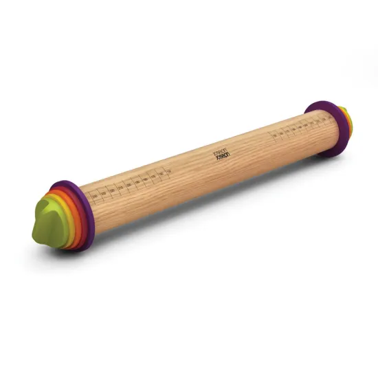 adjustable rolling pin with plastic ring