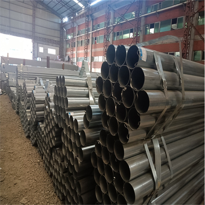 SS400 S235JR أنابيب فولاذية مستديرة