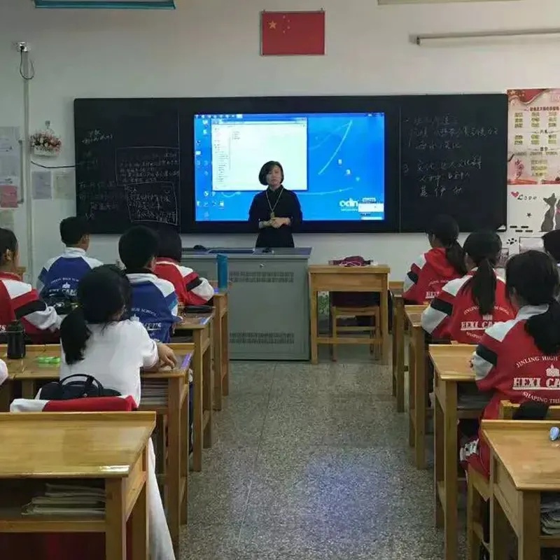 Best Sell All in One PC Interactive Whiteboard 75-86 Inch Touch Screen Teaching Smart LCD/LED Nano Blackboard for School