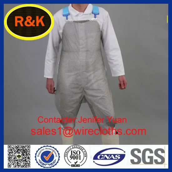 stainless steel apron/metal ring glove apron