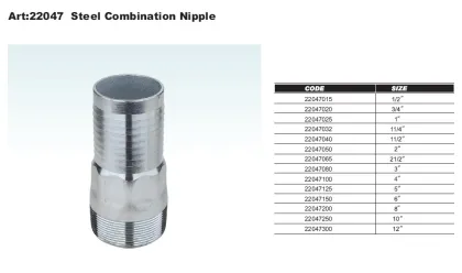 Combination Nipple (KC Nipple)