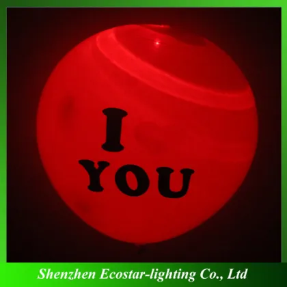 Newest led message balloons love balloons Christmas balloons for party