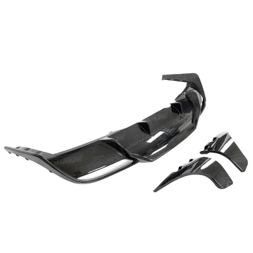 JSK STYLE DRY CARBON Fiber Rear Diffuser for 2023-2024 Tesla Model 3
