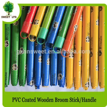 Durable wood floor cleaning mop handle / 120cm wooden broom stick