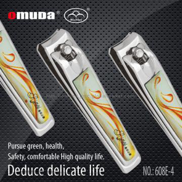 Midium Size Nail Clipper With Epoxy Sticker