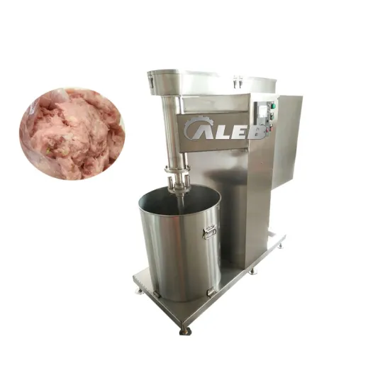 Commercial Stainless Steel Meat Beater & Grinding Mixer Machine for Meatballs and Paste
