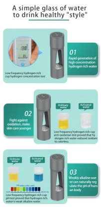 Terahertz Hydrogen Water Bottle: Low Frequency Resonance for Alkaline and Hydrogen Water