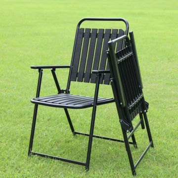 folding patio chairs with cushions Modern Single Plastic Folding Chair Supplier