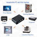 PC Mini Perindustrian Tanpa Fan dengan Rs232