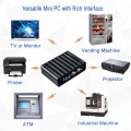 Industrial PC With COM Fanless Industrial Mini PC with RS232 Supplier