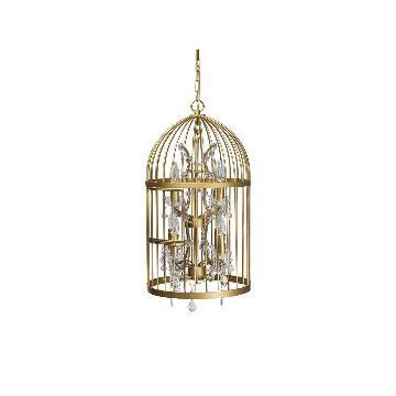 8-light birdcage chandeliers #2079-4+4GBN
