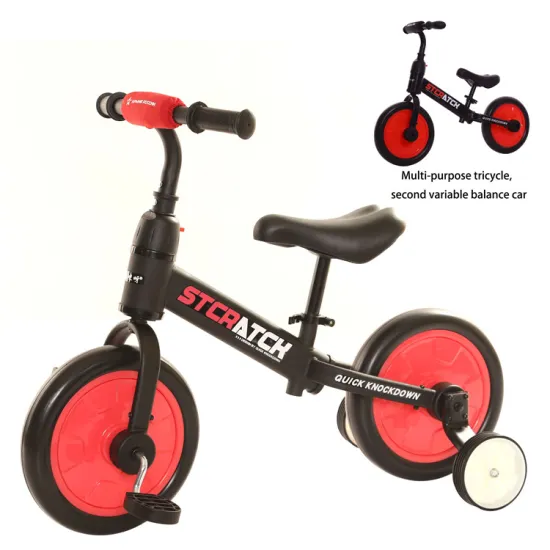 3-in-1 Kids Toy Scooter and Balance Bike: Adjustable, Pedal-Free Learning Vehicle for Toddlers - OEM Available with Removable Features