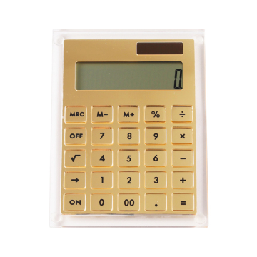 Gold Mirror Acrylic Calculator