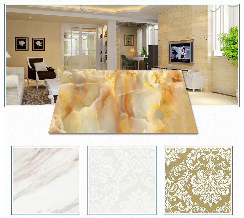 UV Coating Marble Panel Plastic PVC Sheet