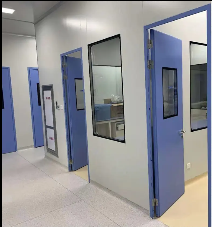 cold roll hospital customized modular swing steel door