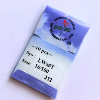 Dotec Needles LWx6T NM 16/100 for Sewing Machine