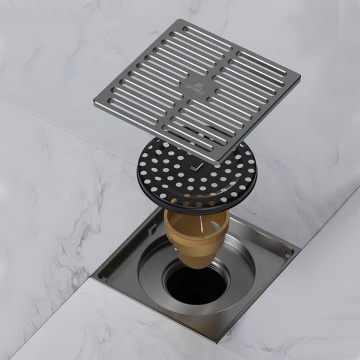 Kinesisk fabrik: Högkvalitativt grått mässing Hotel Kitchen Kitchen &amp; Badrumsavlopp med anti-oDor Technology