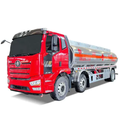 FAW 6X2 Oil Tank Truck 25000 Liters Tanker Truck