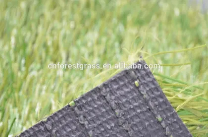 Two colors Tencate Thiolon stem shape artificial grass for football field