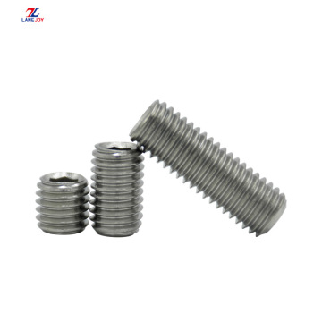 DIN916 304 stainless steel machine screw headless screw