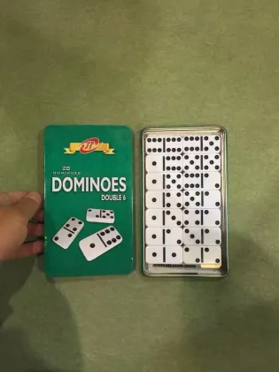 Double Six  Plastic Melamine Domino