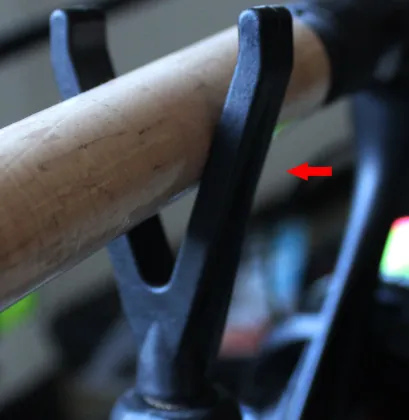 Adjustable Retractable Carp Clamp-on Fishing Rod Holder Bracket