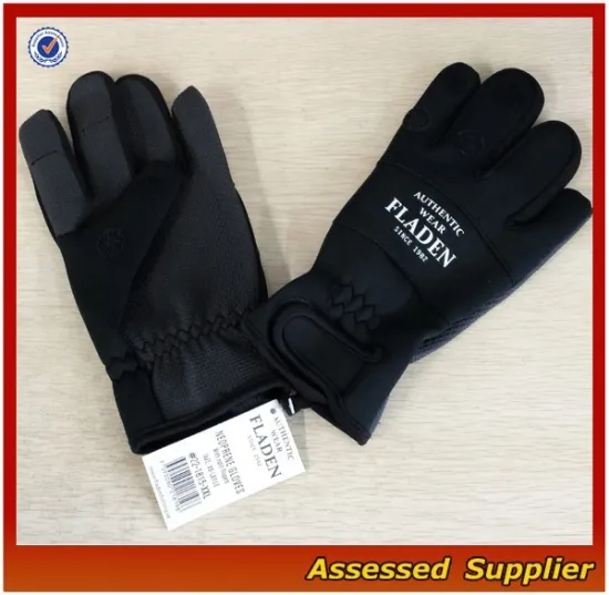 2 mm Winter Good protective 3 cut finger Neoprene Fishing gloves cycling gloves,smart gloves QHJT-3